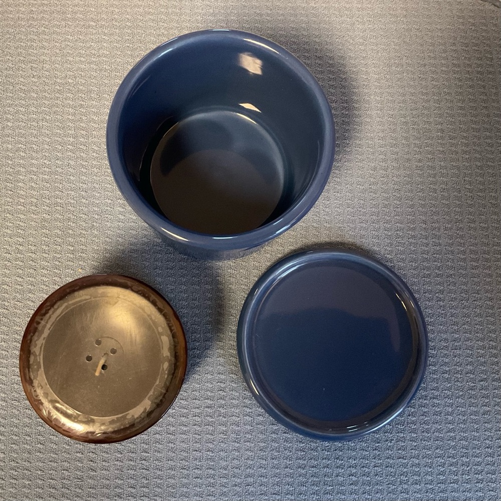 LONGABERGER CROCK CANDLE SET